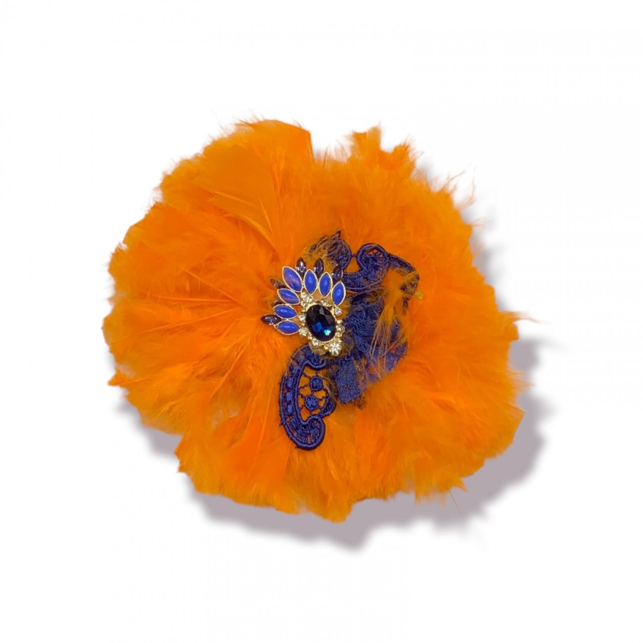 Spilla da balia - Arancione Fluo - 50 mm – La Bottega delle Idee